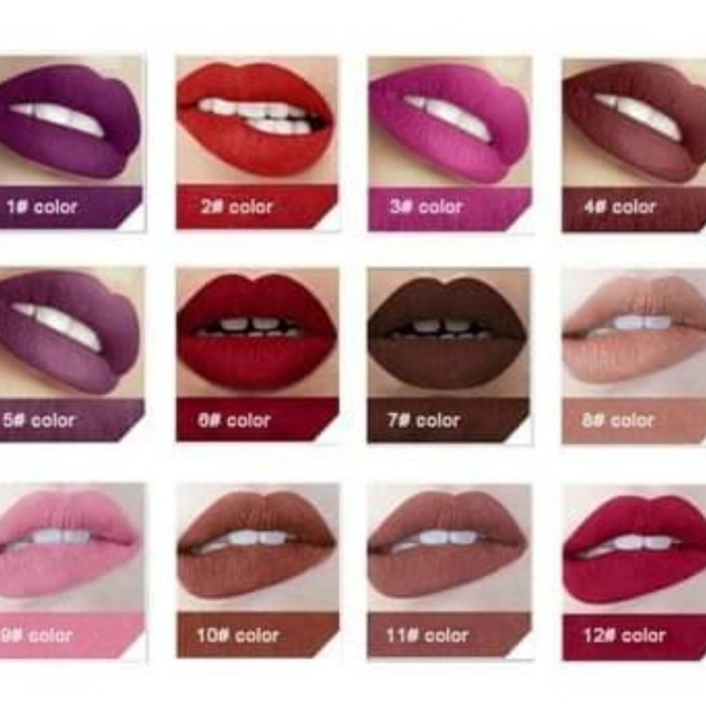 New Moisturizing Vegan Matte Waterproof Lipstick